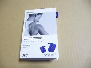 ◆新品未開封 JVC 完全ワイヤレスステレオヘッドセット HA-ET900BT-A [防水IPX5/Bluetooth対応／ブルー](VGP2018夏：金賞) 1点限り