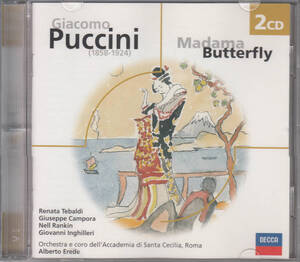 ◆送料無料◆プッチーニ：オペラ「蝶々夫人」～レナータ・テバルディ、アルベルト・エレーデ 　2枚組 Import e9285
