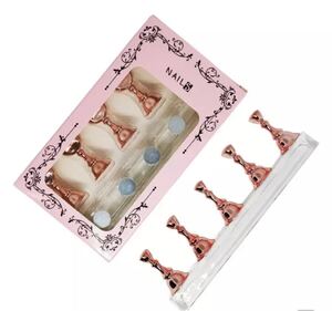 ネイルチップスタンド 5個入り×同色2点の10個セット
