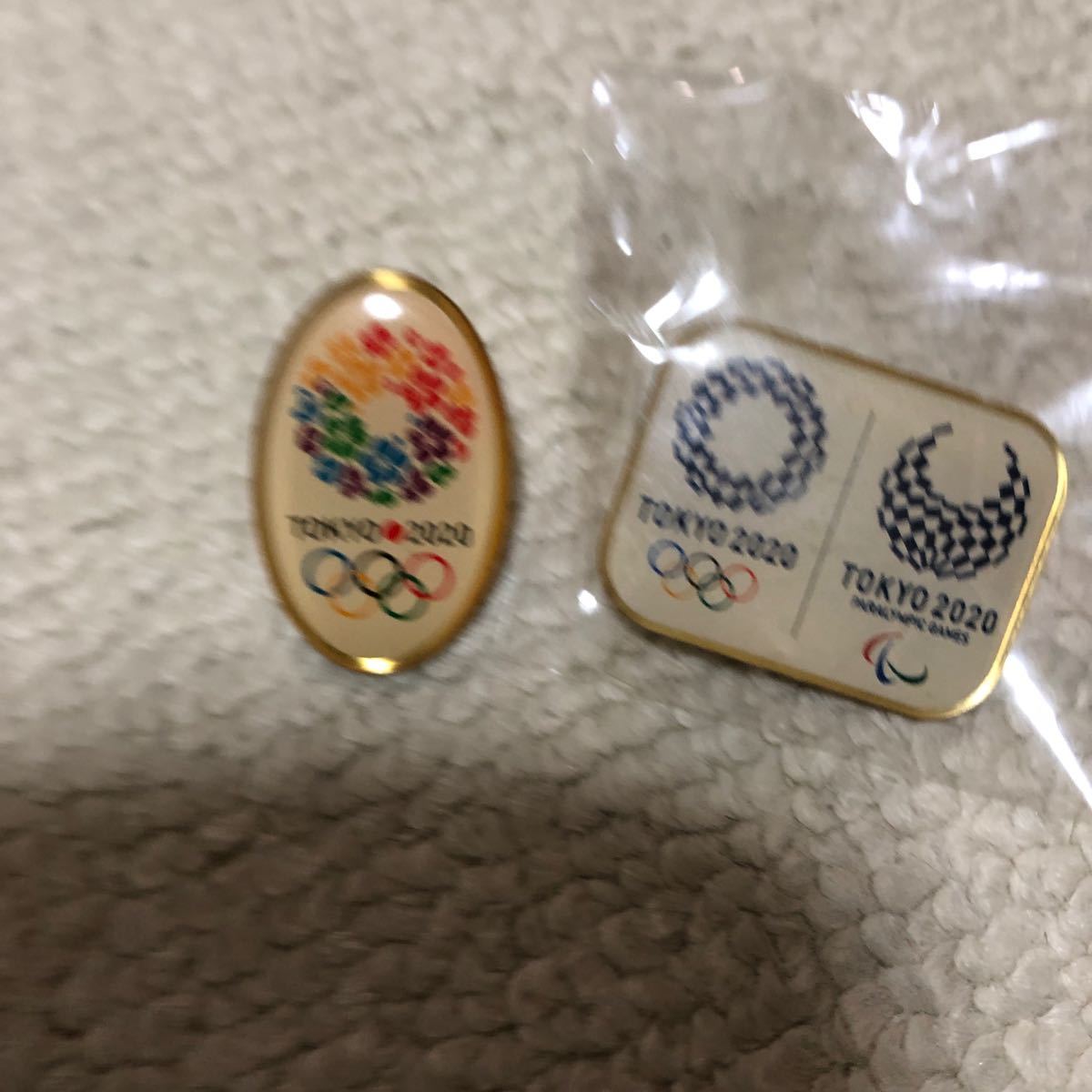 PayPayフリマ｜東京オリンピックピンバッジ TOKYO2020 五輪 視覚障害者 