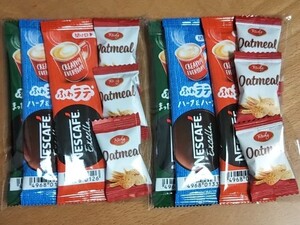 オートミールミニバイト スティックコーヒー ネスレ ネスカフェ ふわラテ