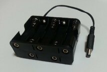 単三乾電池 10本用 バッテリー ケース DC15V/12V出力 単三アルカリ電池（別売） ニッケル水素電池（別売） 電池ボック_画像1