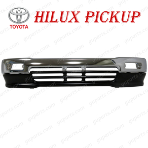  Hilux pick up wide body ~H9.8 LN100 YN100 LN109 LN112 front bumper spoiler kit plating 52101-35090