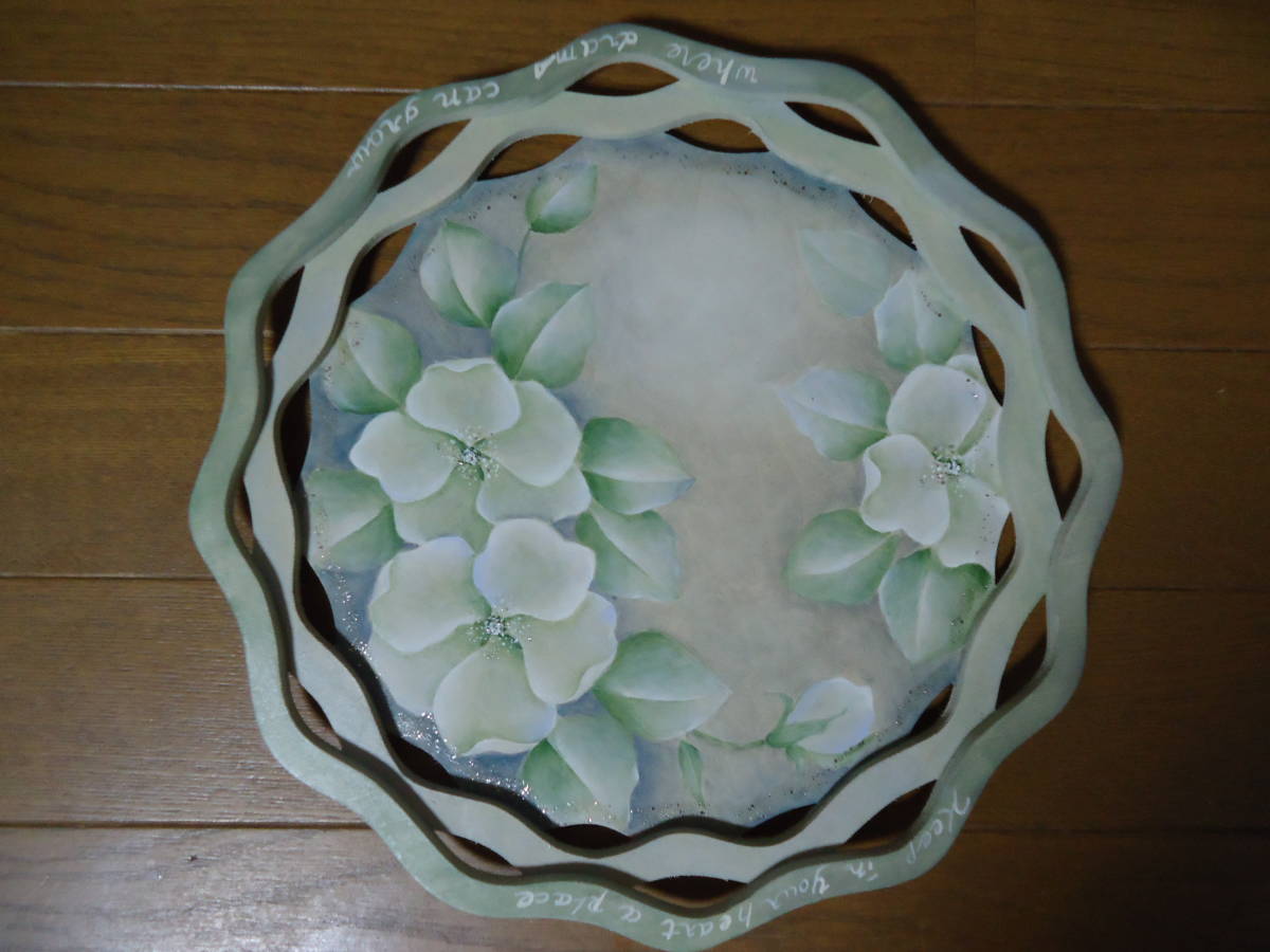 トールペイント作品クリスマスローズです。 その他 素材/材料
