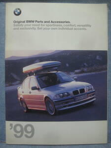 ☆希少 年代物 '99 Original BMW Parts and Accessories BMWパーツ アクセサリー カタログ/パンフレット ☆