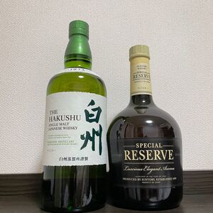 白州 リザーブ サントリー ウイスキー