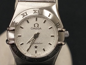 Good Condition OMEGA Omega Constellation 15623000 58696292 Ladies Watch Quartz Box with Manual Card October 2021 Polished A line, Omega, Constellation