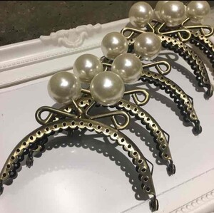 がま口 ガマ口パーツ 小銭入れ ポーチ ハンドメイド5個セット☆新品