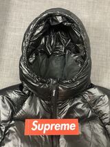 送料無料 黒 M Supreme Hooded Down Jacket black 20fw シュプリーム パッカブル ダウンジャケット ブラック box logo ボックスロゴ 極美品_画像5