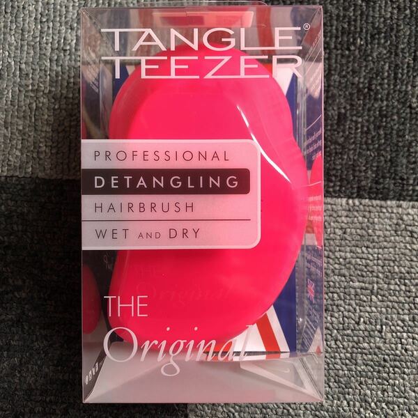 TANGLE TEEZER タングルティーザー オリジナル ヘアブラシ 乾いても濡れても使える！