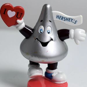 ハーシーズ HERSHEY'S KISSES ハート I LOVE YOU ミールトイ アメトイ フィギュア アドバタイジング キャラクター 企業物 ビンテージ 90s