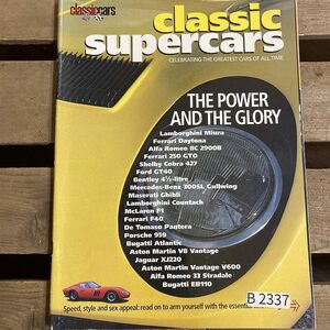 B2337 「CLASSIC SUPERCARS」クラシックスーパーカー　 クラシックカー　英国車 カスタム 雑誌 旧車　ビンテージ　自動車