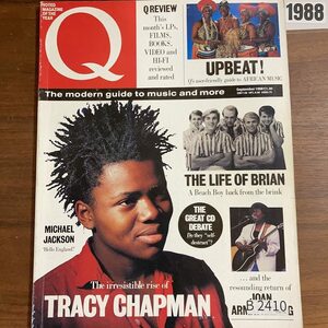 B2410　1988 年「Q」Q誌 英国月刊音楽雑誌　イギリス　英国　ビンテージ ロック　エンターテインメント 音楽 洋楽 Q MAGAZINE バンド