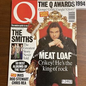 B2463　1994 年「Q」Q誌 英国月刊音楽雑誌　イギリス　英国　ビンテージ ロック　エンターテインメント 音楽 洋楽 Q MAGAZINE バンド