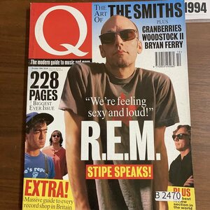 B2470　1994 年「Q」Q誌 英国月刊音楽雑誌　イギリス　英国　ビンテージ ロック　エンターテインメント 音楽 洋楽 Q MAGAZINE バンド