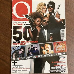 B2582　2004 年「Q」Q誌 英国月刊音楽雑誌　イギリス　英国　ビンテージ ロック　エンターテインメント 音楽 洋楽 Q MAGAZINE バンド