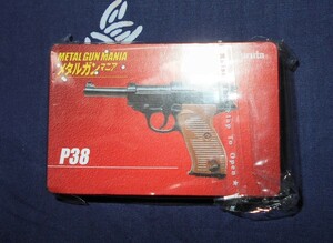  metal gun mania warusa-P38 Lupin Ⅲ. Indy * Jones Germany Walther miniature model gun gun Lupin III 