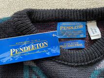 新品タグ付き　デッドストック　ペンドルトン　PENDLETON ウール　セーター　MADE IN USA_画像4