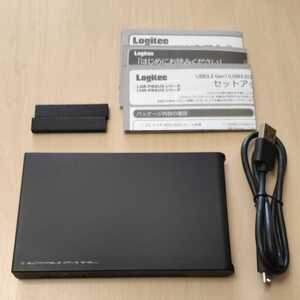◎Logitec HDDケース SSDケース 2.5インチ USB3.2 Gen1(USB3.0) ポータブル LHR-PBSU3S