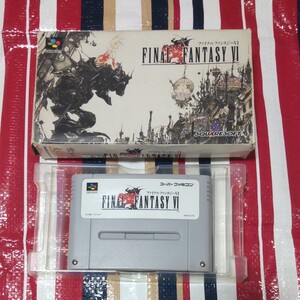 【匿名配送・送料無料】 スーパーファミコン ソフト SFC ファイナルファンタジー6