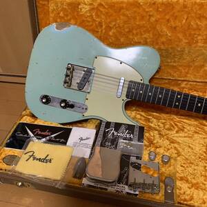 希少 Fender custom shop 1963 Telecaster Relic Daphne Blue レアカラー ワンオフ ALEX PEREZ