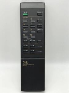 NEC RD-608 BSチューナー 全ボタン電波飛び確認済み　N4477
