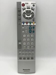 Panasonic パナソニック TNQE257 プラズマテレビ リモコン 全ボタン電波飛び確認済み　N4486