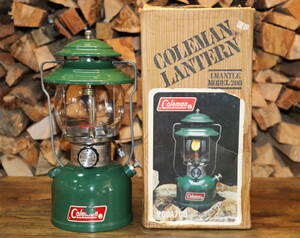 送料無料 美品 元箱付き コールマン Coleman 200A 81年7月製 緑 green グリーン ヴィンテージ vintage セーフ付き safe