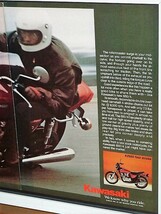 1977年 USA 70s vintage 洋書雑誌広告 額装品 KAWASAKI KZ650 カワサキ Z650 / 検索用 ガレージ 店舗 看板 ディスプレイ サイン (A3size) _画像3