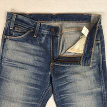 LEVI'S リーバイス SHIPS 606 68606-0006 1968モデル BIG'E' LVC 日本製 07年 スーパースリム W32 オレンジタブ TALONジップ ユーズド加工_画像5