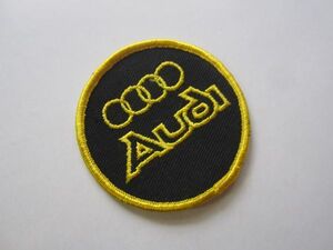 ビンテージ AUDI アウディ フォルクスワーゲン ドイツ エンブレム 外車 ロゴ ワッペン/ 刺繍 自動車 カー用品 整備 作業着 カスタム 104