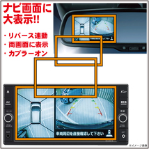 MJ118D-W アラウンドビューモニター ナビに映す セレナ エクストレイル ルークス デイズ 入力 キャラバン DOP カメラ 映像 出力 CVO-003_画像2