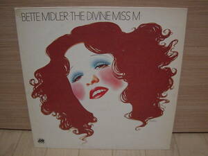 LP[VOCAL] 内袋付orig BETTE MIDLER DIVINE MISS M. ベット・ミドラー