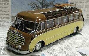 ☆超レア絶版*Minichamps PMA*1/43*1953 SETRA S8 BUS ブラウン/ベージュ*バス