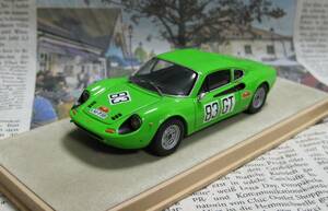 *レア絶版*Nestor*1/43*Ferrari Dino 246GT #83 1971 Nurburgring 1000km*フェラーリ≠BBR