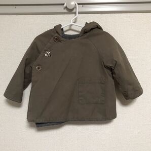 定価2.7万 MAKIE GASA JACKET マキエ こどもビームス パーカー アウター ブラウン 12-18m