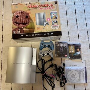 ジャンク SONY PS3 本体 PlayStation3 CECHL00 ソフト2枚おまけ