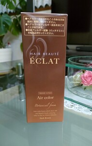 ヘアボーテ エクラ ボタニカル エアーカラーフォーム ダークブラウン 80g