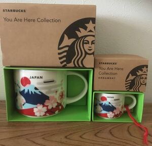 スタバ japan 富士山 だるま マグカップ デミカップ 2種セット　オーナメント　桜　さくら