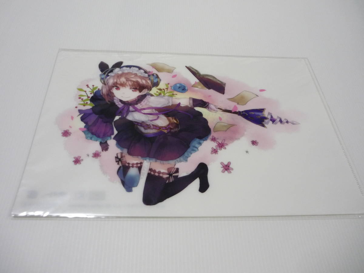 [Free Shipping] Clear File Atelier Lydie & Suelle: The Alchemists and the Mysterious Painting GEO Exclusive Bonus / A4 Clear File, Comics, Anime Goods, others