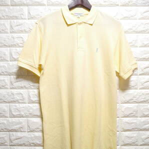 F2 □ YVESSAINT LAUREWNT □ イヴサンローラン ポロシャツ 黄系 中古 サイズＭの画像1