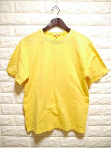 F2 □ Castelbajac □ カステルバジャック　半袖Tシャツ　黄系　中古　サイズ３