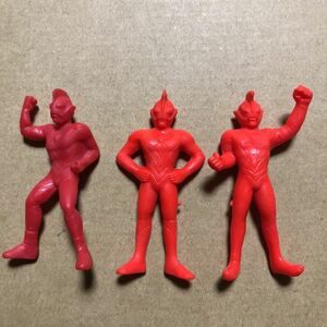  eraser figure Ultraman Ultraman Battle Zone Ultra sound Battle Zearth shadow 3 kind for searching monster Shokugan Fujiya 