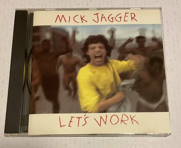 ミック ジャガー オランダ盤4曲入りCD Single.Let's Work. SAMP CD 1161 Mick Jagger ローリングストーンズ Rolling Stones