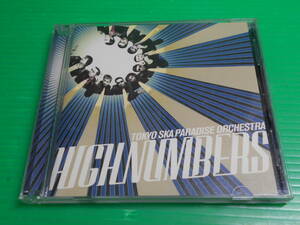 【CD】　東京スカパラダイスオーケストラ　スカパラ　『HIGH NUMBERS』　ステッカー付属