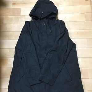 防風 モッズコート ブラック LL
