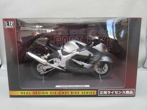 ★スズキ GSX1300R ハヤブサ　SUZUKI GSX 1300R 隼　黒x銀★Joycity　ジョイシティ　1/12　ダイキャストモデル　正規ライセンス商品★