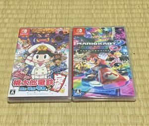 Nintendo Switch 桃太郎電鉄 マリオカート8 新品未開封シュリンク付き