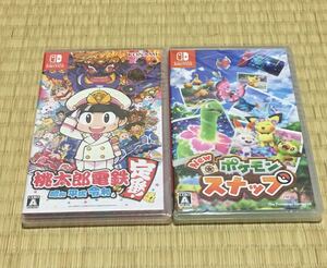Nintendo Switch 桃太郎電鉄 ポケモンスナップ 新品未開封シュリンク付き