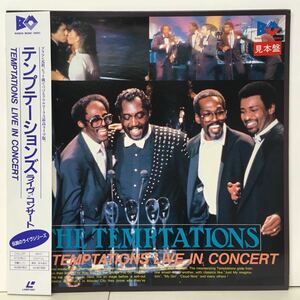 (LD-560) THE TEMPTATIONS テンプテーションズ/ THE TEMPTATIONS LIVE IN CONCERT/BML-6/DJ-COPY